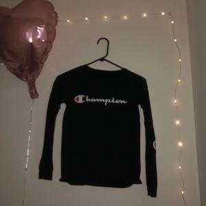 Champion Logo Long Sleeve